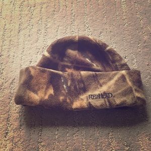 Red head Camo beenie