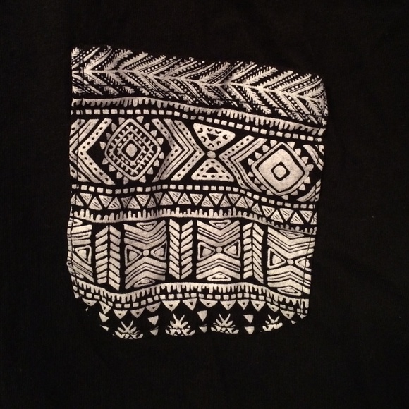 Black Pocket Tee - Picture 2 of 2