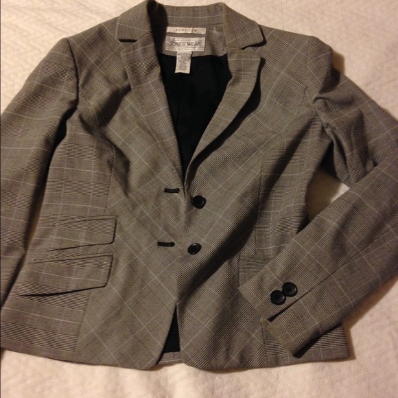 Matching three piece business suit