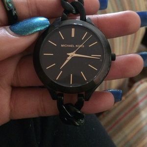 Black Michael Kors Watch