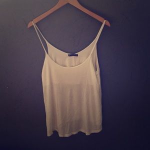 White brandy Melville top