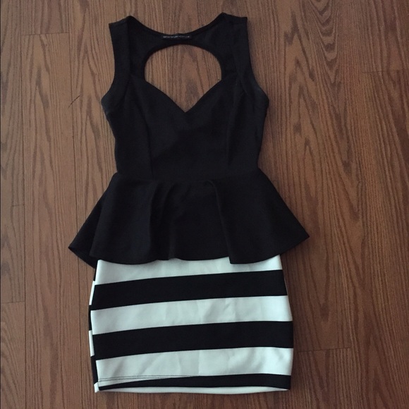 Peplum dress