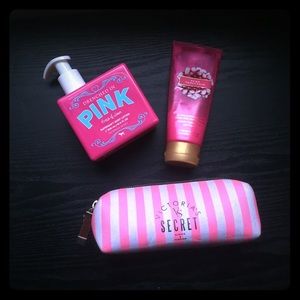 Victoria Secret makeup bag.