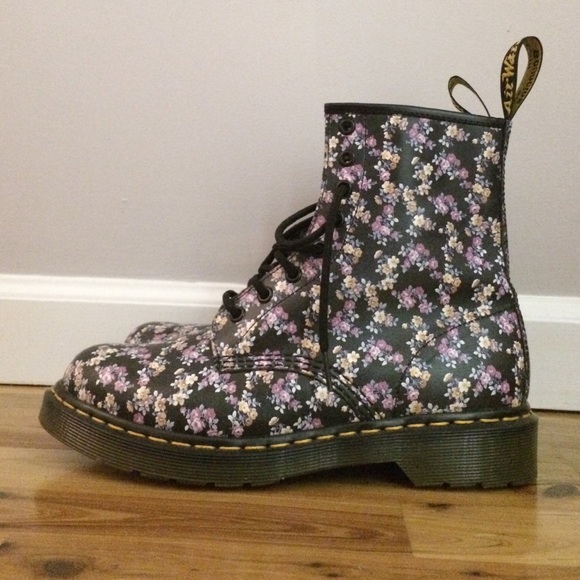 Floral Doc Martens