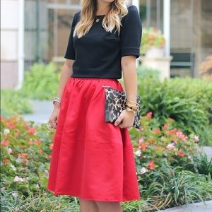 Express Red Midi Skirt🚫NOTRADING🚫