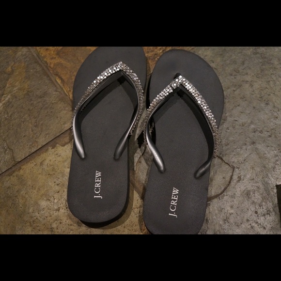 J. Crew flip flops size 6