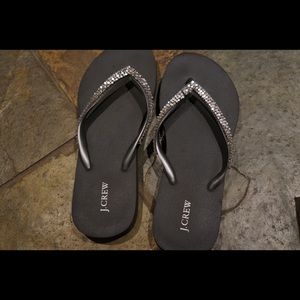 J. Crew flip flops size 6