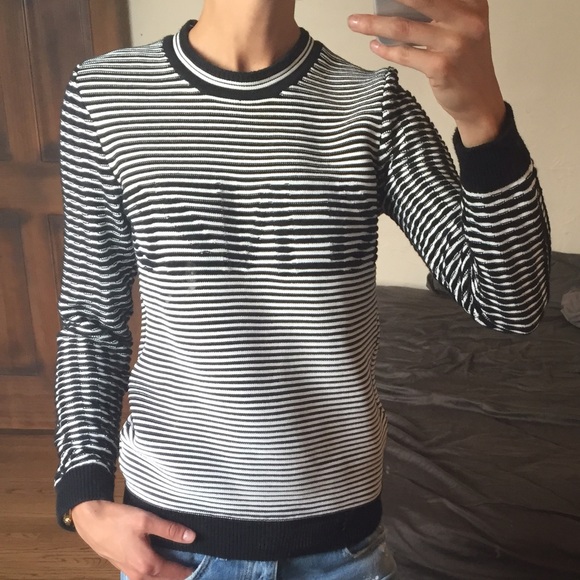 KENZO-Black & White sweater