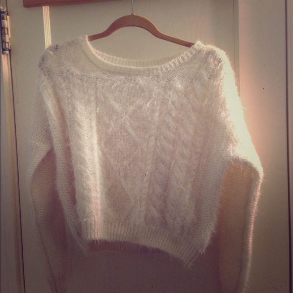 Super fuzzy sweater :)