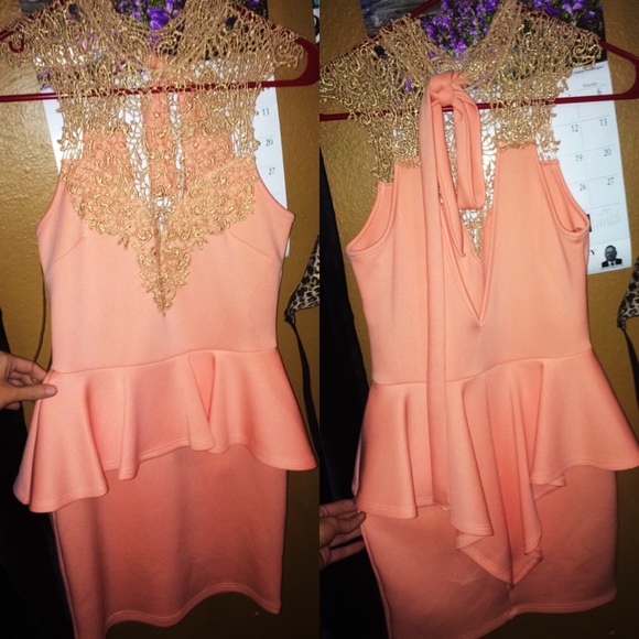 Peplum dress
