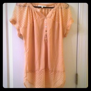 Blush Dot Blouse