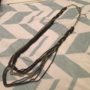 Long multi chain necklace!