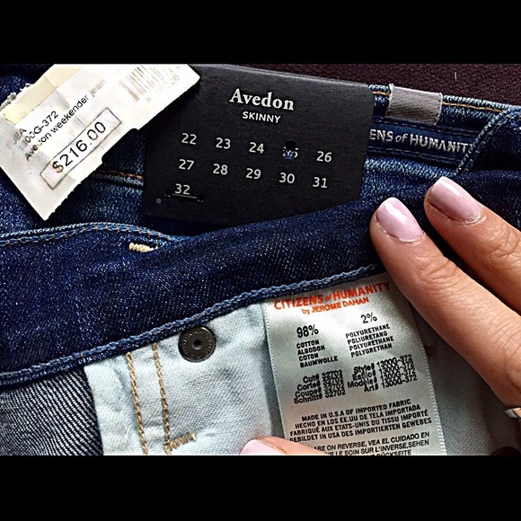 SOLD NWT Citizens of Humanity Avedon Ultra Skinny - Picture 3 of 4