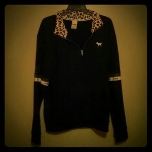 Vs Pink Cheetah Pullover