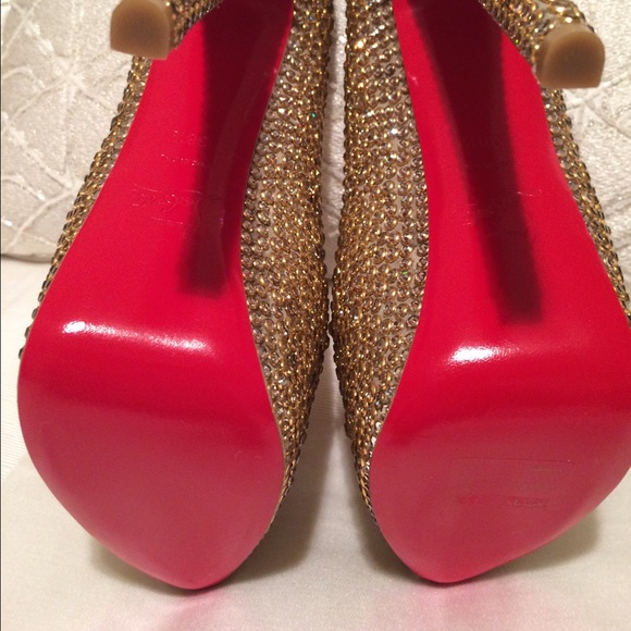 Christian Louboutin Daffodile Burma Strass 38.5 - Picture 4 of 4