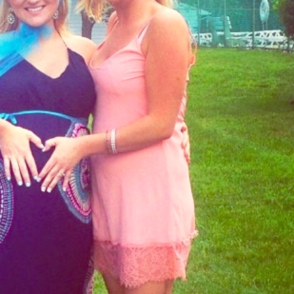Salmon dress