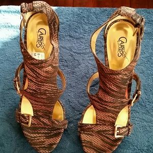 CARLOS Santana dressy high heel sandals Bundle