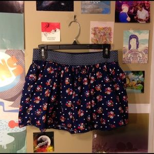 Floral Skort