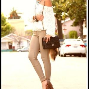 American Apparel Riding Pant - Creme