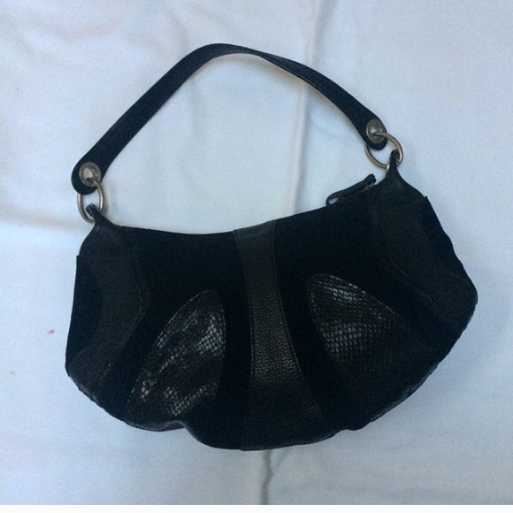Banana Republic Mixed Leather Purse.