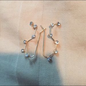 Nasty Gal Big Dipper earrings