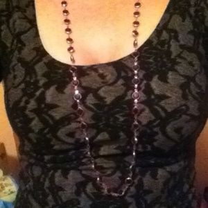 Final! Vintage Swarovski ruby red crystal necklace