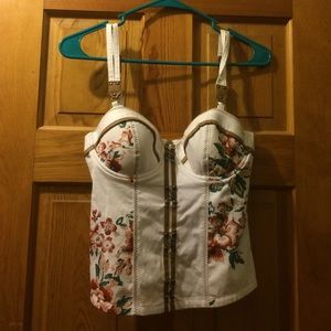 Guess corset tank top