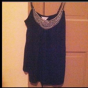 SALE!! Candies beaded black top