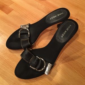 Black Leather Sandals