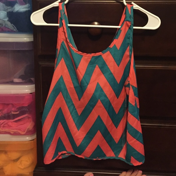 Tank top with open back