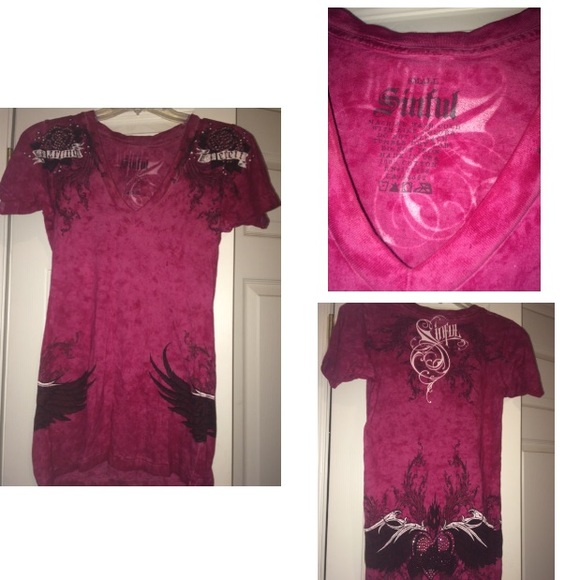 Buckle sinful shirt
