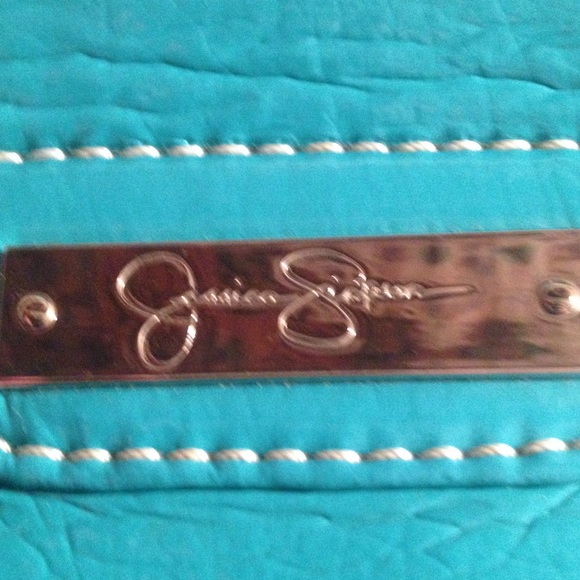 Teal Jessica Simpson handbag - Picture 4 of 4