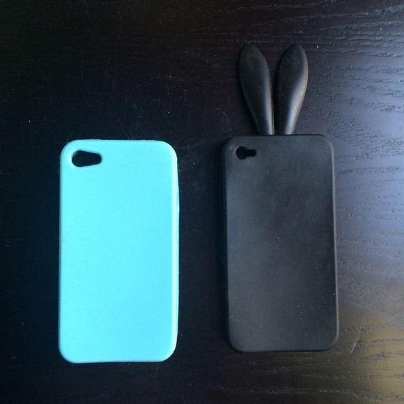2 silicon iPhone 4/4S cases