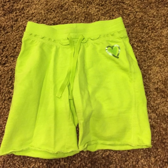 Green shorts