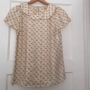 Kate Spade "smoking" Blouse