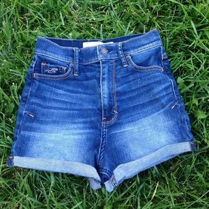 High Waisted Hollister Shorts