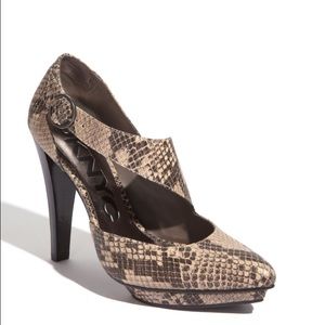 DKNYC new leather heels