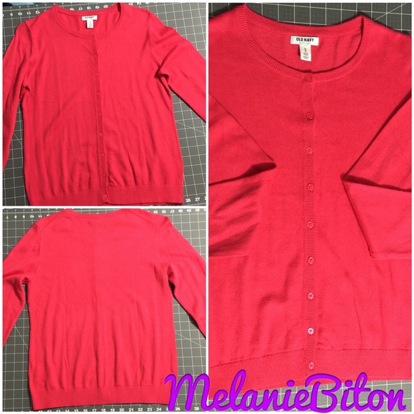 Fuchsia cardigan size: medium