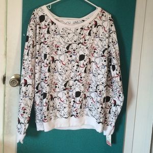 Disney 101 Dalmations Pull Over Sweater