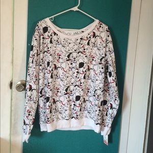 Disney 101 Dalmations Pull Over Sweater