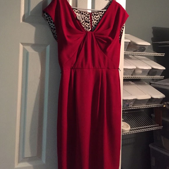 Maggie London dress with side pockets