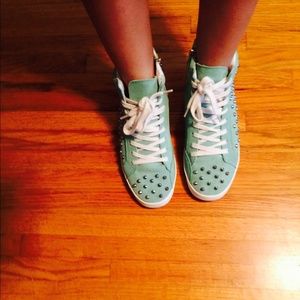 Steve Madden studded sneakers!
