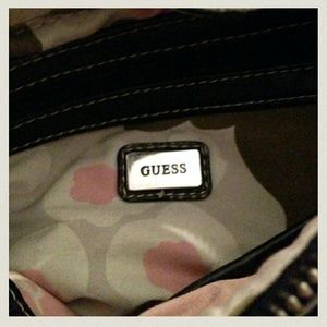 Charcoal Grey GUESS Purse
