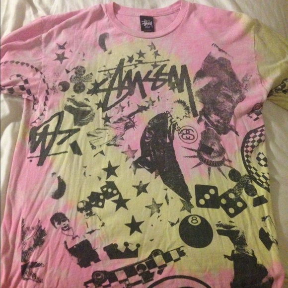 Tie-Dye Stussy Tee