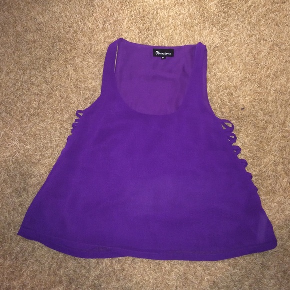Purple Tank Top from Frenzy - Picture 1 of 2