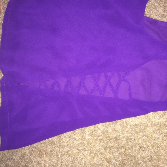 Purple Tank Top from Frenzy - Picture 2 of 2