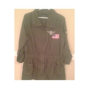 Forever 21 Military Style Jacket