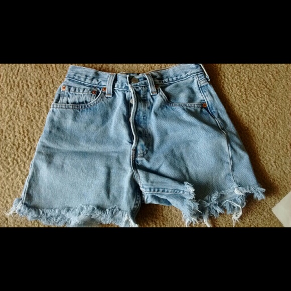 RESERVED Levi's High Waist Cutoffs