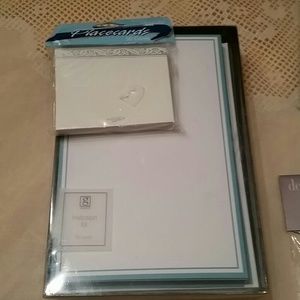Blank invitation cards and place cards