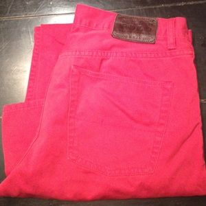 Men's Ralph Lauren Polo red pants! Like new!